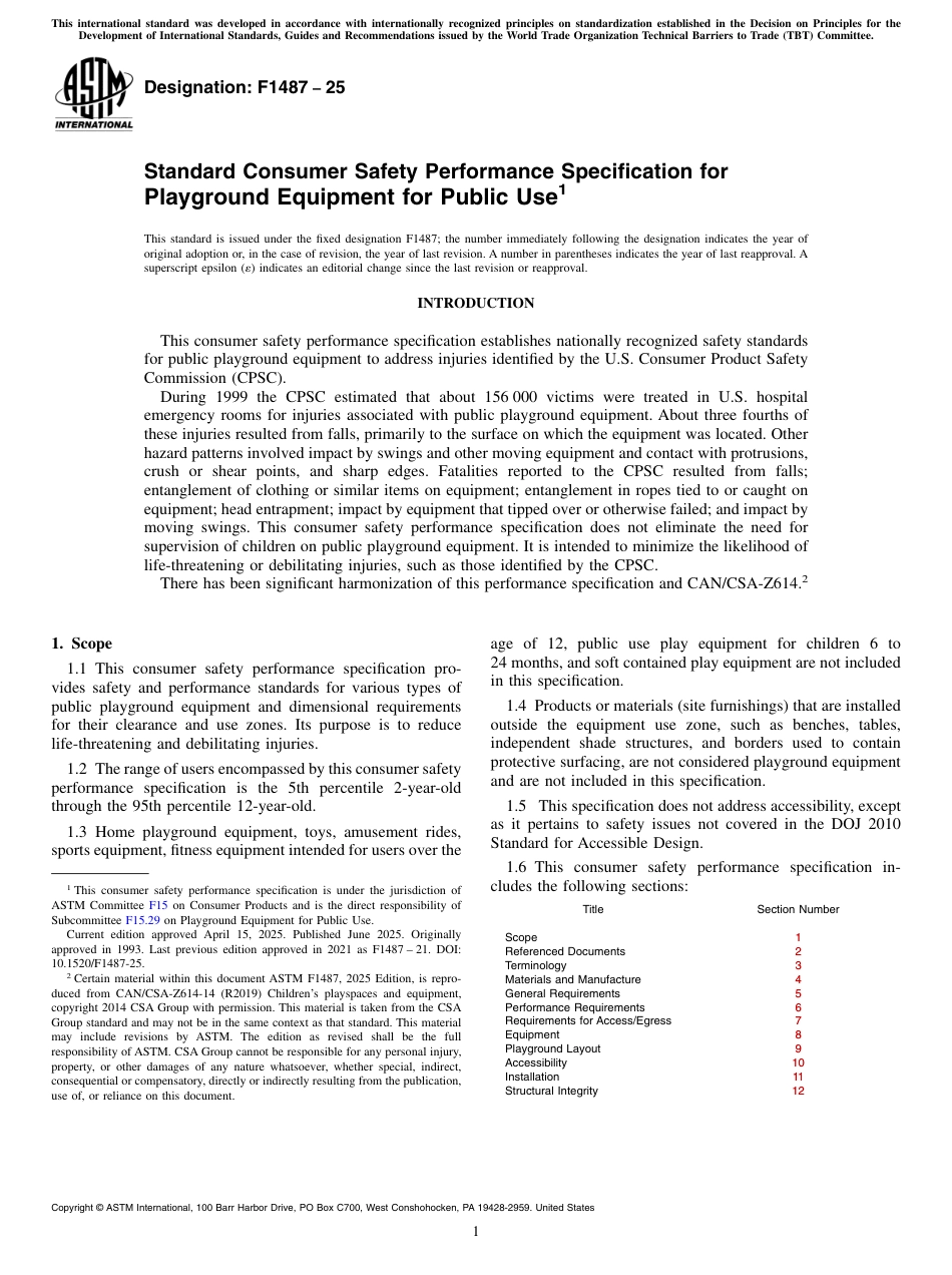 ASTM F1487 - 25.pdf_第1页