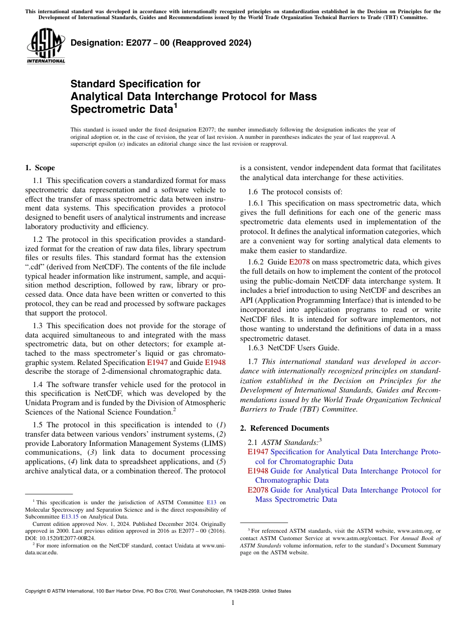 ASTM E2077 - 00 (2024).pdf_第1页