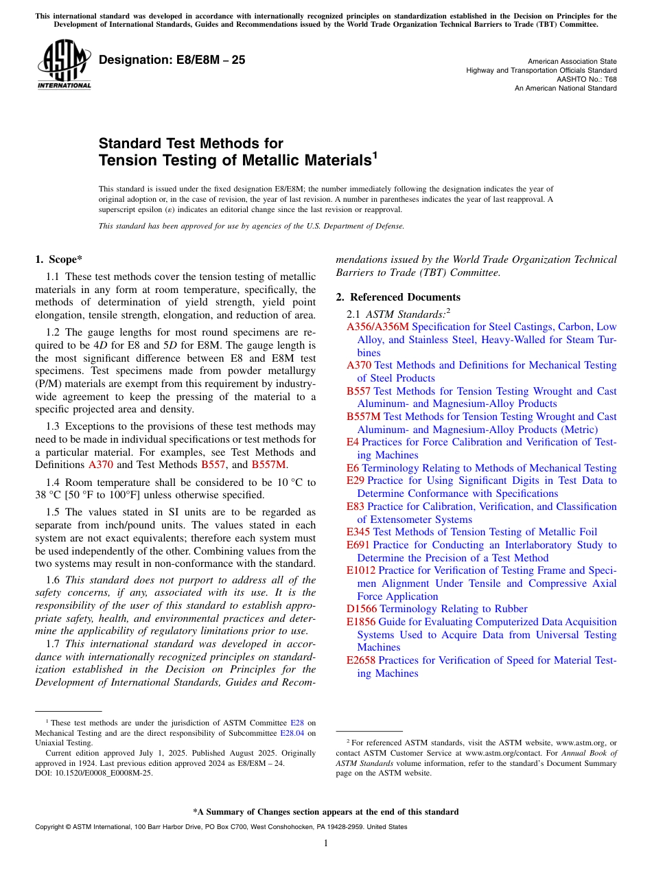 ASTM E8 - E 8M - 25.pdf_第1页