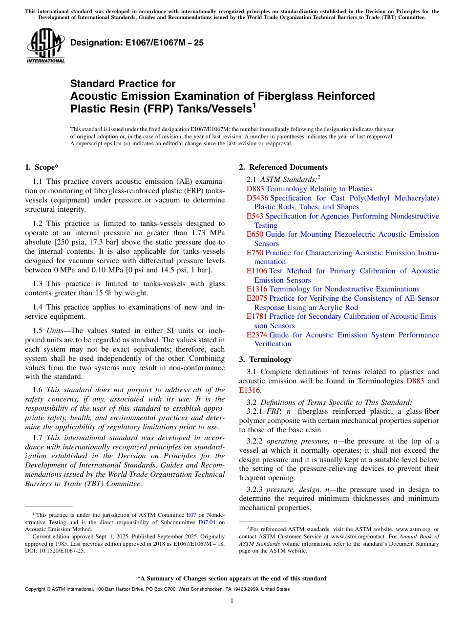 ASTM E1067 - E 1067M - 25.pdf_第1页