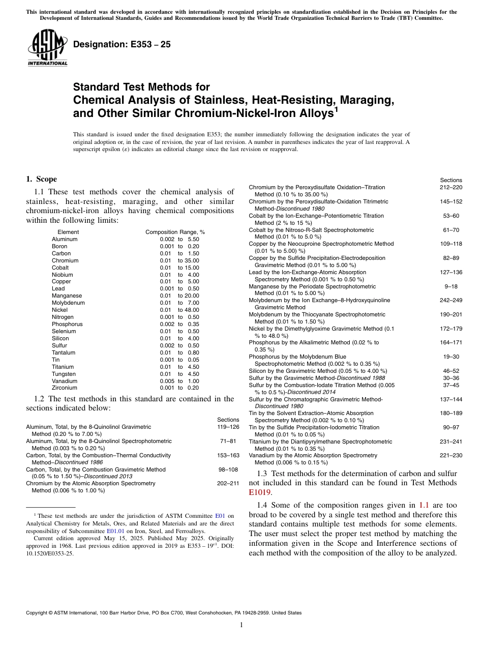 ASTM E353 - 25.pdf_第1页
