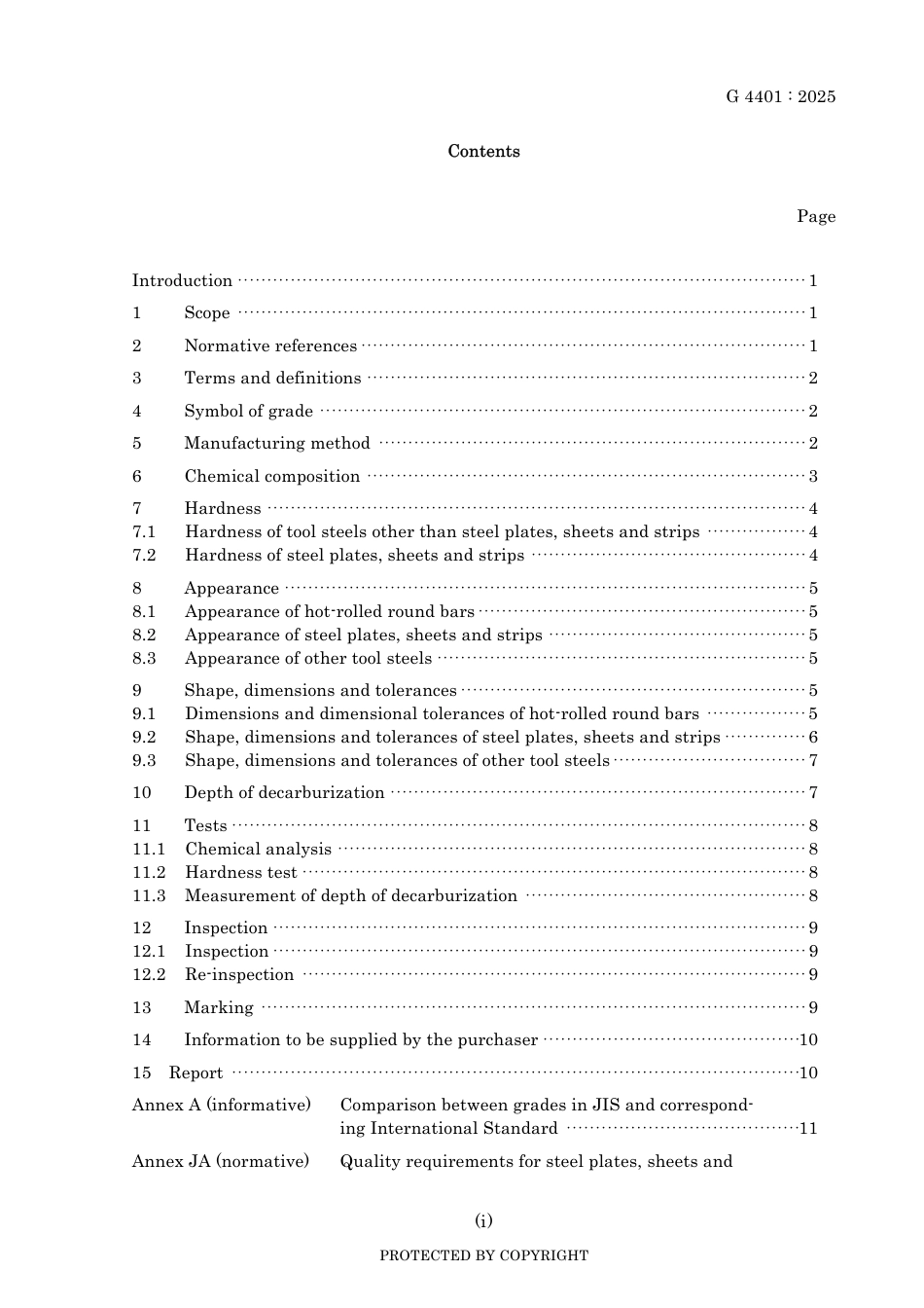 JIS G 4401-2025 EN.pdf_第3页