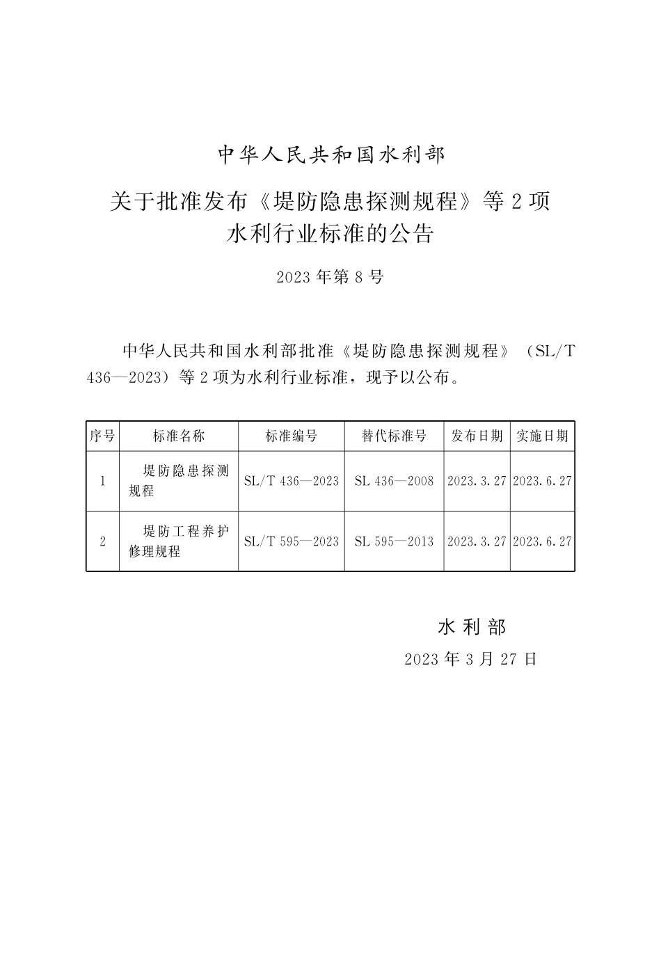 SL_T 436-2023 堤防隐患探测规程.pdf_第2页